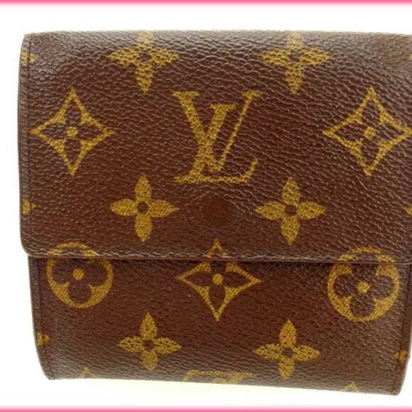 Louis Vuitton W Hook Wallet Monogram Monogram Canvas Authentic Used T12719 - Picture 2 of 7
